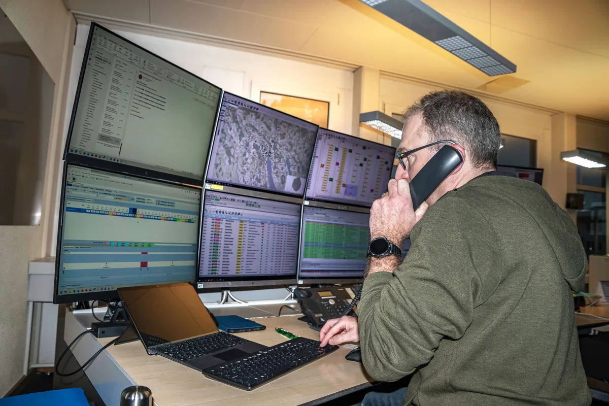 Reportage von der VZO-Leitstelle. Was geht ab zur Rush Hour.